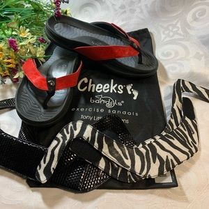 Tony Little Cheeks 3 Interchangeable Strap Sandal